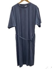 画像：半袖ワンピース/M/コットン/GRY/N25FF011/Field Belted Dress//