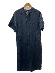 画像：ワンピース/--/リネン/BLK//