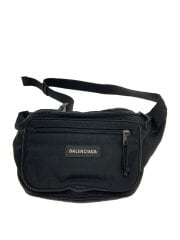 画像：ウエストバッグ/ナイロン/BLK/無地/482389.1000.Y.527277