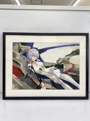 画像：エヴァンゲリオン/レイ/複製原画/サイン入り/初回生産/movic/ホビーその他