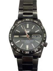 画像：クォーツ腕時計/アナログ/ステンレス/BLK/BLK/SS/7S26-02T0