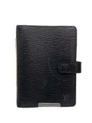 画像：アジェンダMM_エピ/レザー/BLK/メンズ