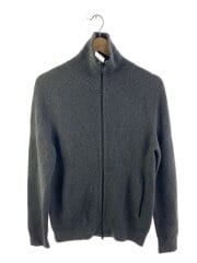 画像：カーディガン(厚手)/M/ウール/GRY/02-7403007-040-904