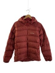 画像：ダウンジャケット/L/ナイロン/RED/無地/1101606