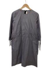 画像：長袖ワンピース/38/コットン/GRY/無地/ABMAZA1A00TCV60