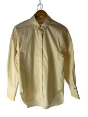 画像：長袖シャツ/38/コットン/YLW/無地/300IS430-0251