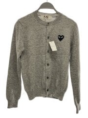 画像：カーディガン(薄手)/M/ウール/GRY/AZ-N023