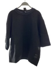 画像：M/コットン/BLK/無地