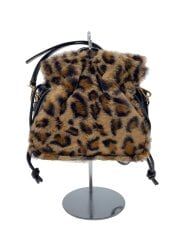 画像：ショルダーバッグ/フェイクファー/BRW/レオパード