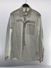 画像：Strapped Shirt/S/コットン/WHT/I024455
