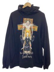 画像：P.N.UNDERGROUND/DEATHNOTE/パーカー/46/コットン/BLK/プリント/744621