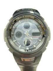 画像：ソーラー腕時計/アナログ/BLK/BLK/SS/GW-1100RBJ