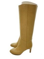 画像：ロングブーツ/37/BEG