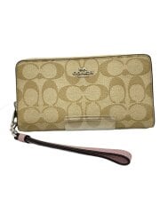 画像：長財布/レザー/BEG/レディース/C4452