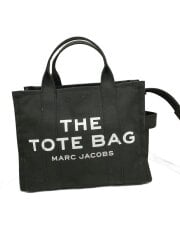 画像：ハンドバッグ/キャンバス/BLK/M0016161