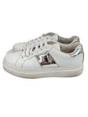 画像：ローカットスニーカー/38/WHT/レザー/6408