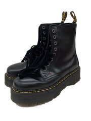 画像：レースアップブーツ/US7/BLK/レザー/aw006//