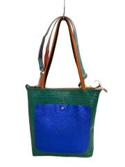 画像：EBARRITO/トートバッグ/レザー/マルチカラー