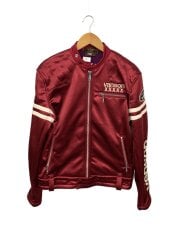 画像：ボンディング ライダースジャケット/L/ポリエステル/BRD/NVSZ-2415