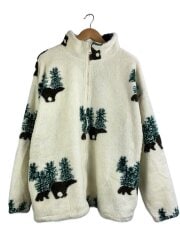 画像：90s/フリースジャケット/XL/アクリル/WHT