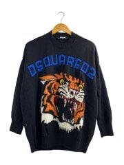 画像：ニット・セーター(厚手)/M/ウール/BLK/S74HA1191 S17789