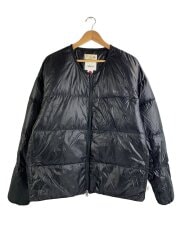 画像：ダウンジャケット/L/ナイロン/BLK/無地