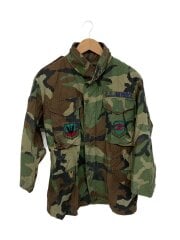 画像：ミリタリージャケット/コットン/KHK/カモフラ/DLA-100-8-C-0424