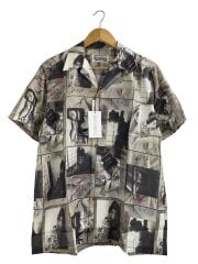 画像：半袖シャツ/M/レーヨン/マルチカラー/総柄/19SS-WMS-HI06