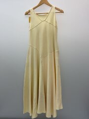 画像：ノースリーブワンピース/M/ポリエステル/IVO/無地/24S2-POP009