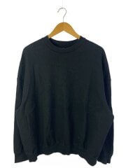 画像：長袖Tシャツ/3/コットン/ブラック/黒