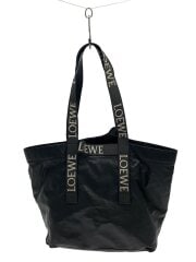 画像：トートバッグ/レザー/BLK/無地//