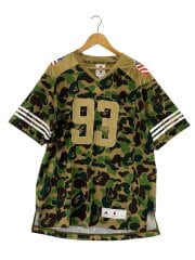 画像：Tシャツ/L/ポリエステル/KHK/カモフラ/DW9285/FB JERSEY BAPE