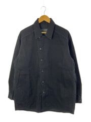 画像：24年モデル/12oz DENIM SHIRT JACKET/ジャケット/42/デニム/BLK/2124-353