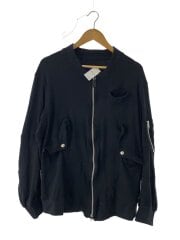 画像：LANGUID期復刻/MA-1/16SS/ブルゾン/3/BLK