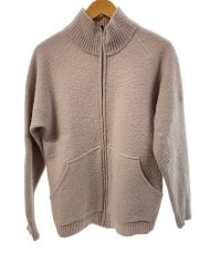 画像：カーディガン(厚手)/XL/ウール/GRY/無地/118342