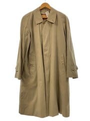 画像：ステンカラーコート/--/コットン/KHK/無地