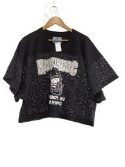 画像：FAMILY JAPAN/Tシャツ/1/コットン/BLK/総柄/FJ25-TO01S//
