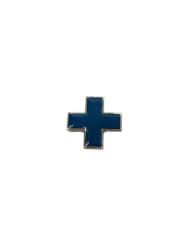 画像：HOLY CROSS/十字架/七宝焼/アクセサリー/BLU/メンズ