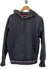 画像：リブロゴ/パーカー/S/コットン/BLK