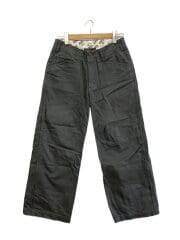 画像：EXTRA WIDE/ストレートパンツ/32/コットン/GRY