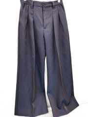 画像：ボトム/1/ウール/NVY/無地/11251461215