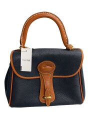 画像：ハンドバッグ/レザー/NVY