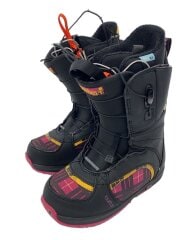 画像：BOOTIQUE スノーボードブーツ/23.5cm/クイックレーシング/BLK/BOOTIQUE