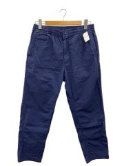 画像：RIPSTOP SHIRRED WAIST PANTS/34/コットン/ネイビー/無地