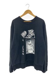 画像：スウェット/XL/コットン/ブラック/プリント