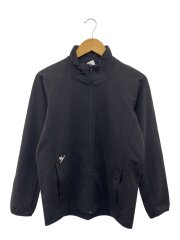 画像：ジャージ/M/ポリエステル/ブラック/無地