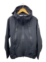 画像：HARD SHELL JACKET CREAS/マウンテンパーカ/M/ナイロン/ブラック/DU5SWBA2M