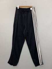 画像：3-Stripes Selvedge Wide Pants/ワイドパンツ/XS/コットン/ブラック//