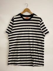 画像：18SS/Bar Stripe Tee/XL/コットン/BLK/ボーダー//
