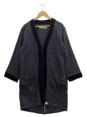 画像：18SS/GOWN.ID/C-COAT/コート/M/コットン/ブラック/無地/181AQNH-JKM03//